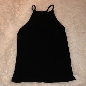 Black tank top
